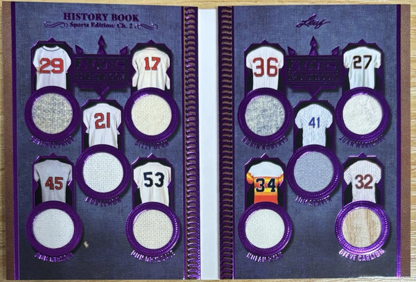 2025 Leaf History Book Aces In My Books 9 Patch 06/10 Ryan Dean Paige Carlton