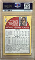 1990 NBA Hoops Michael Jordan Chicago Bulls PSA 8