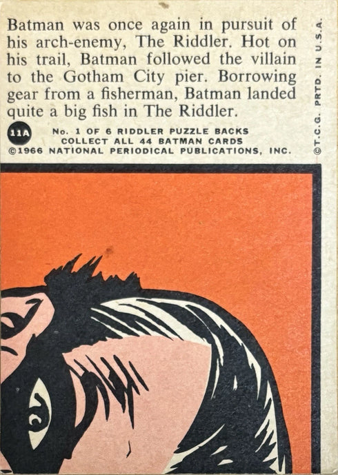 1966 National Periodical Batman Landing A Big One #11A
