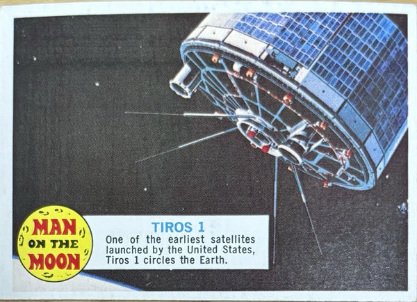 1969 Topps Man On The Moon Tiros 1 #18A