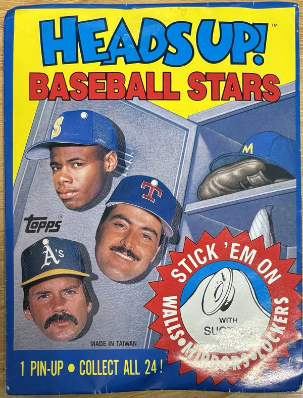 MLB Heads Up! Baseball Stars 1 Pin Up Pack