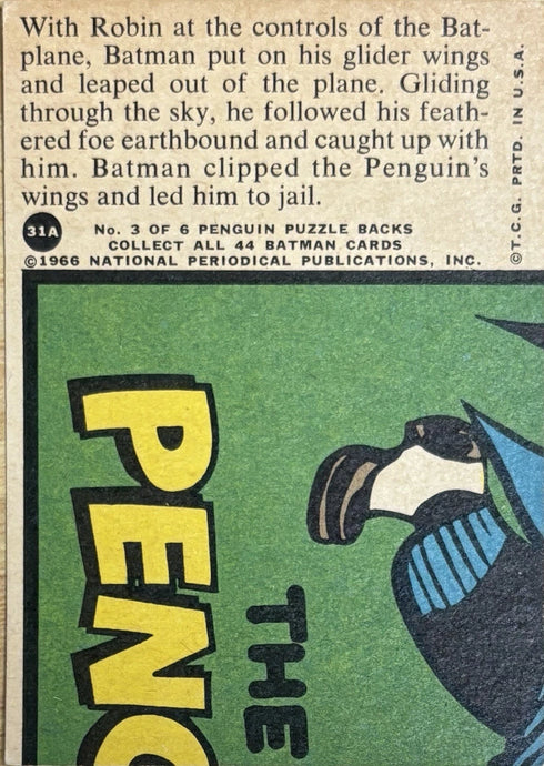 1966 National Periodical Batman Flying Foes #31A