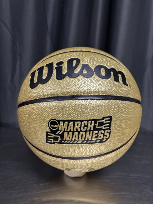 2021 National Championship Baylor Bears Gold Basketball