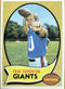 1970 Topps Fran Tarkenton New York Giants #80