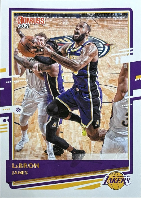 2020-21 Donruss LeBron James Los Angeles Lakers #12