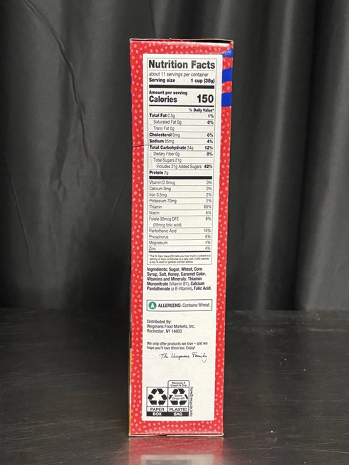 NFL Buffalo Bills Josh Allen Wegmans Limited Edition MVP Puffs Cereal