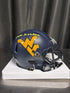 West Virgina Mountaineers Don Nehlen Signed Mini Helmet JSA