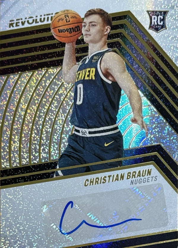 2022-23 Revolution Christian Braun Denver Nuggets Rookie Auto RA-CHB