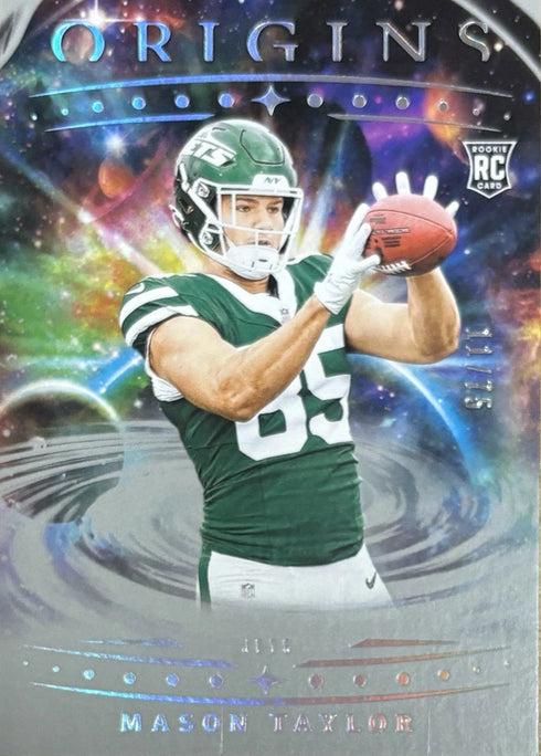2025 Origins Mason Taylor New York Jets Silver Origins Rookie /75 #109