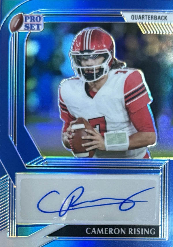 2022 Leaf Pro Set Cameron Rising Blue Auto /35 #PA-CR1