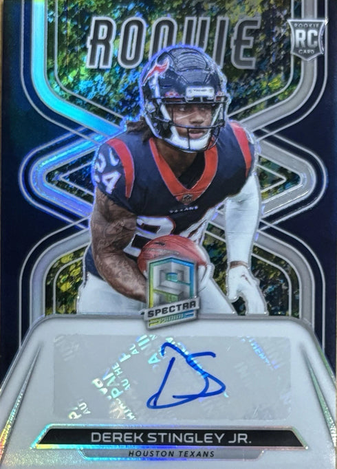 2022 Spectra Derek Stingley Jr Houston Texans Camo Rookie Auto /8 #1
