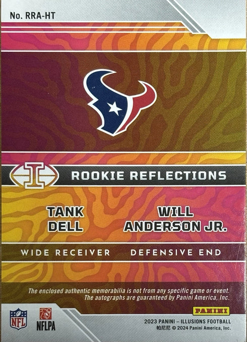 2023 Illusions Will Anderson Tank Dell Rookie Reflections RPA /99 #RRA-HT