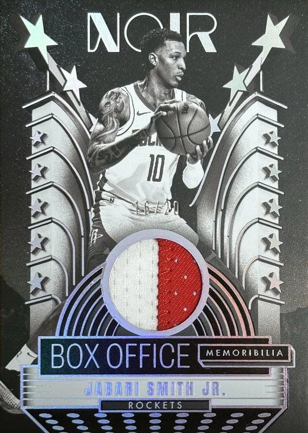 2024-25 Noir Jabari Smith Jr Houston Rockets Box Office Memorabilia /20 #BOM-JSJ