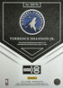 2024-25 Noir Terrance Shannon Jr Timberwolves Elegant Decor RC /20 #EDR-TSJ