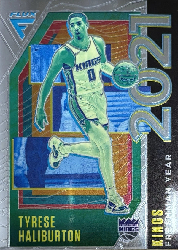 2020-21 Tyrese Halliburton Sacramento Kings Freshman Year RC #4
