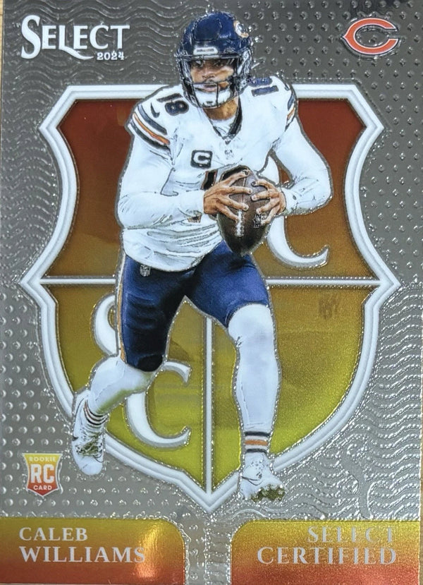 2024 Select Caleb Williams Chicago Bears Select Certified Rookie #1