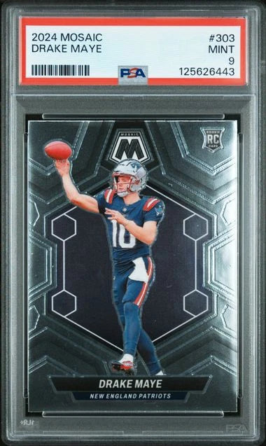 2024 Panini Mosaic - Rookies Drake Maye #303 (RC)