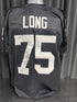 Oakland Raiders Howie Long Signed Black Jersey Tristar