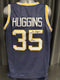 West Virginia Mountaineers Bob Huggins Signed Blue Jersey HOF 22 Inscr JSA