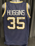West Virginia Mountaineers Bob Huggins Signed Blue Jersey HOF 22 Inscr JSA