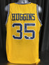 West Virginia Mountaineers Bob Huggins Signed Yellow Jersey HOF 22 Inscr JSA