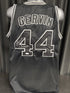San Antonio Spurs George Gervin Signed Black Jersey Iceman Inscr JSA
