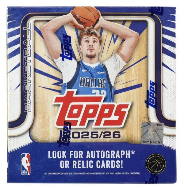 2025/26 Topps Basketball Mega Box