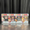 Disney Princess 4 Pack Holiday Elsa Ariel Jasmine Repunzal Funko Pop
