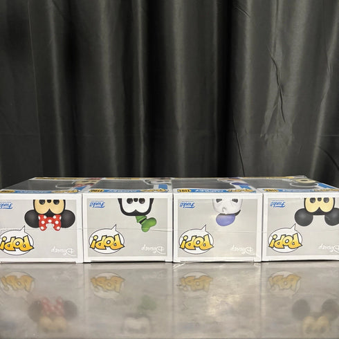 Mickey And Friends 4 Pack Mickey Mouse Donald Duck Goofy Minnie Mouse Funko Pop