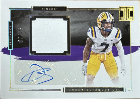 2022 Chronicles Impeccable Derek Stingley Jr LSU Tigers Rookie Auto /25 #IM-DSJ