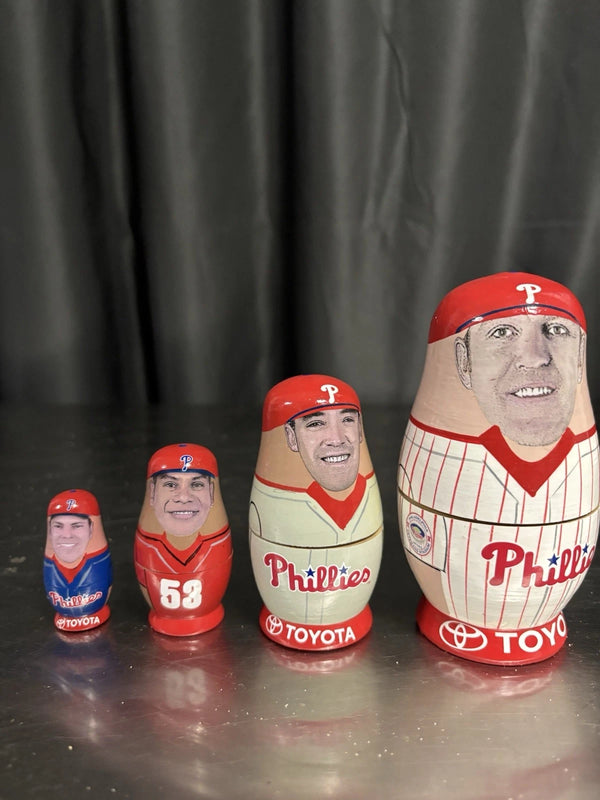 Philadelphia Phillies 2004 Starting Line Up Nesting Dolls