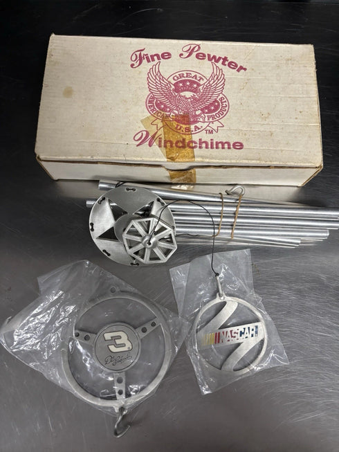 NASCAR Dale Earnhardt Sr Fine Pewter Windchime