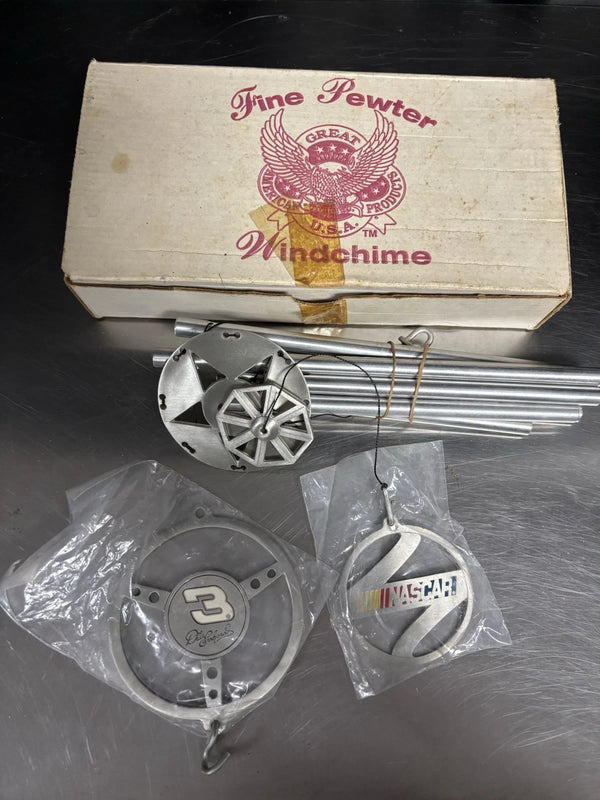 NASCAR Dale Earnhardt Sr Fine Pewter Windchime