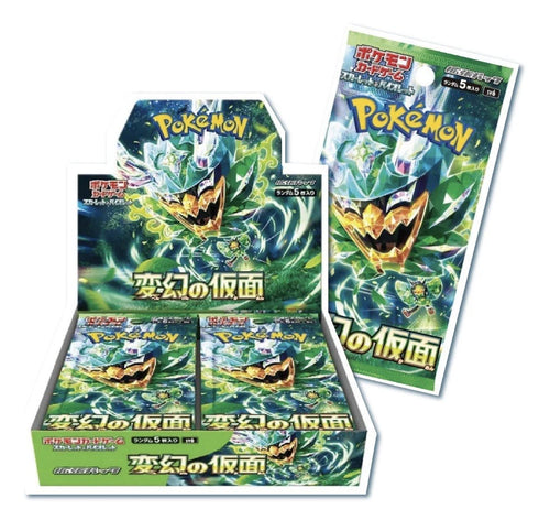 Pokemon Japanese Mask Of Change Booster Box Packs 1 Pack