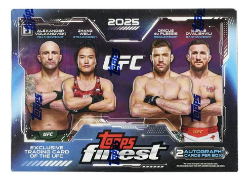 2025 Topps Finest UFC Hobby Box