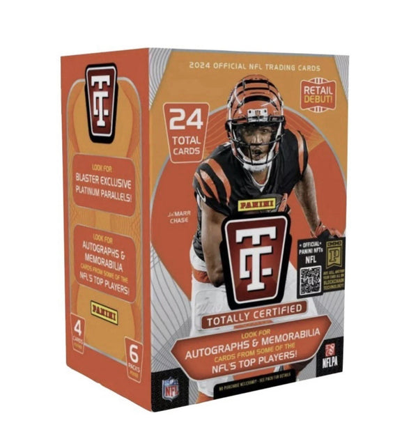 2025 Totally Certified Football Blaster Box
