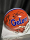 Florida Gators Steve Spurrier Tim Tebow Danny Wuerffel Signed Mini Helmet JSA