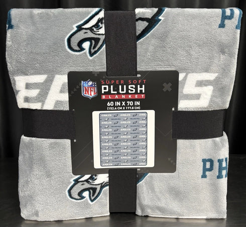 Philadelphia Eagles Ultra Soft 60in X 70in Plush Blanket