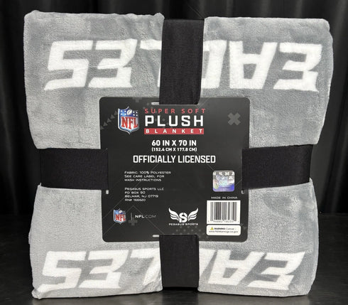 Philadelphia Eagles Ultra Soft 60in X 70in Plush Blanket