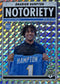 2025 Mosaic Omarion Hampton Silver Notoriety Rookie #20