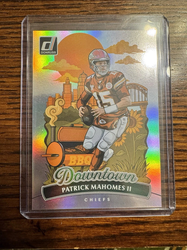 Patrick Mahomes 2025 Donruss Downtown Kansas City Chiefs