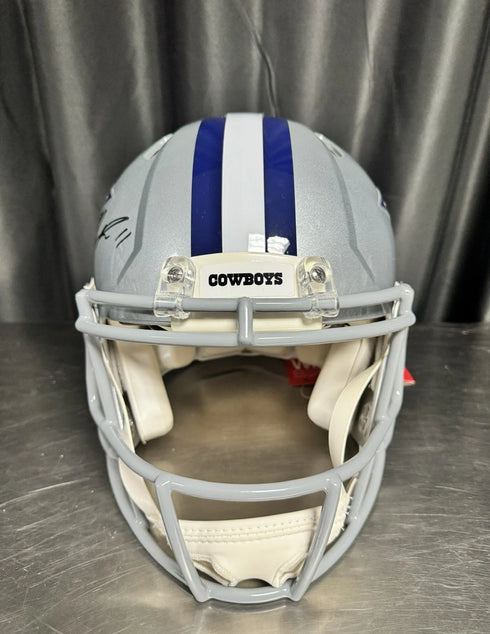 Dallas Cowboys Micah Parsons Signed Authentic Full Size Helmet JSA