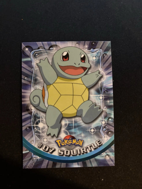 Topps 2000 Pokemon Squirtle #07 TV Animation Edition