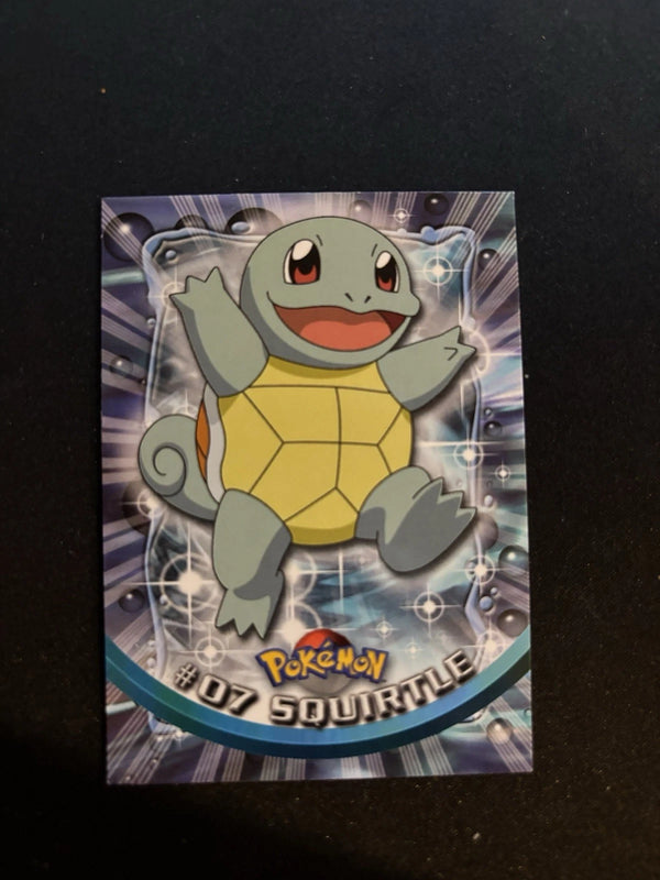 Topps 2000 Pokemon Squirtle #07 TV Animation Edition