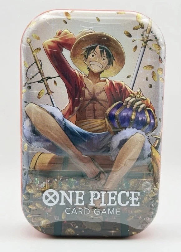 One Piece Card Game – Luffy Treasure Tin Brand New & Factory Sealed 🔥