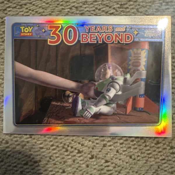 2025 Topps 30 Years Of Toy Story Beyond Buzz And The Big One #30Y-13 Refractor