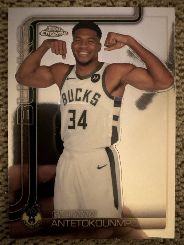 2025-26 Topps Chrome #137 Giannis Antetokounmpo Image Variation