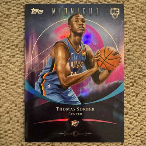 2025-26 Topps basketball midnight Thomas Sorber Base #75