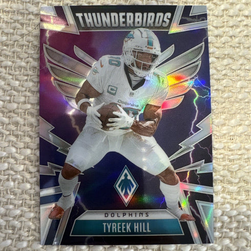 2025 Panini Phoenix Tyreek Hill Thunderbirds #32 Insert Miami Dolphins