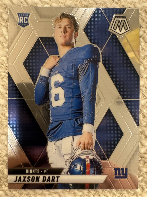 2025 Panini Mosaic ~ Jaxon Dart #288 RC ~ Image Variation ~ New York Giants